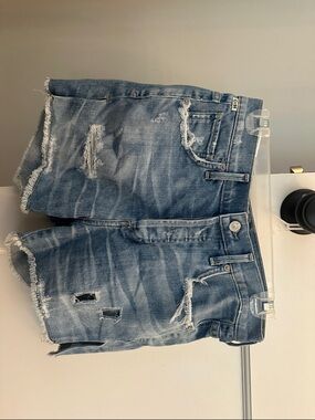 Citizens of Humanity size 23 “Corey Short Slouchy Fit.” Distressed Denim Shorts.